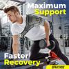 Sparthos Shoulder Brace - Adjustable Support Sleeve for Torn Rotator Cuff, AC Joint Relief, Shoulder Stability & Compression - Fits Bicep 10-14 in, Left or Right, Men & Women - Measure Before Purchase view 3
