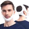 Anti Snoring , Cpap Users, Comfortable Mesh White Cpap Chin Straps for Men Women, Effective Adjustable Anti Snore Chin Straps to Keep Mouth Closed While Sleeping view 1