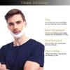 Anti Snoring , Cpap Users, Comfortable Mesh White Cpap Chin Straps for Men Women, Effective Adjustable Anti Snore Chin Straps to Keep Mouth Closed While Sleeping view 2