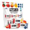 That's it. Mini Fruit Bars (Variety 24 Pack) No Sugar Added, Plant-Based, Vegan & Gluten Free, Breakfast Bar, Paleo, for Children & Adults, Non GMO, Fiber (8 Blueberry, 8 Strawberry, 8 Mango) view 1