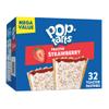 Pop-Tarts Toaster Pastries, Breakfast Foods, Kids Snacks, Frosted Strawberry (32 Pop-Tarts) view 1