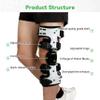 Orthomen Unloader Knee Brace for Medial Knee Pain, Osteoarthritis, Premium OA Knee Brace Support for Cartilage Defect Repair, Avascular Necrosis, Tibial Plateau Fracture Inside Left view 3