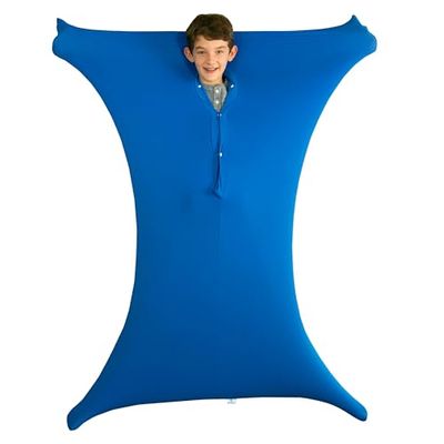 Harkla Body Sock - Sensory Socks for Kids - Stretchable Sensory Sack to Help Kids Relax and Focus - Easy to Wash Breathable - Large 56" x 28"