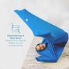 Harkla Body Sock - Sensory Socks for Kids - Stretchable Sack to Help Kids Relax and Focus - Easy to Wash Breathable Sensory Full Body Sock for Children - Medium 48" x 27" view 2