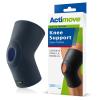 Actimove Sports Edition Knee Support Open Patella with COOLMAX AIR Technology  Sleeve for Pain Management  For Strains, Sprains & Swelling - Left/Right Wear  Navy, 3X-Large view 1