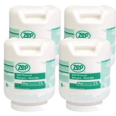 Zep ProVisions Solid Warewash Detergent 8LB CASE 269401 (Case of 4)
