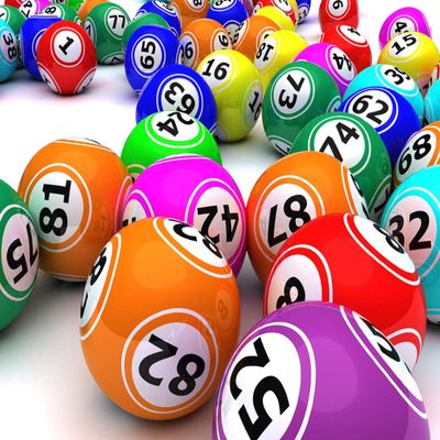 1/2 Sheet - Bingo Balls Birthday - D20200-2D Edible Cake Cupcake Party Topper