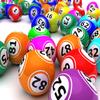 1/2 Sheet - Bingo Balls Birthday - D20200-2D Edible Cake Cupcake Party Topper view 1