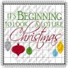 2.5x3" (8 Per Sheet) - Beginning to Look a lot like Christmas - D20709-2D Edible Cake Cupcake Party Topper view 1