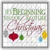 1/4 Sheet - Beginning to Look a lot like Christmas - D20709 - 2D Edible Cake Cupcake Party Topper view 1