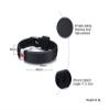 Hisatan Free Engraving Medical Alert ID Bracelets Adjustable Silicone Silicon and Stainless Steel Emergency Wristband for Men and Women, Customize view 2