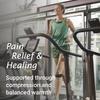 Actimove Sports Edition Patella Strap Adjustable with COOLMAX AIR Technology - Pain Management for Jumper's Knee, Patellofemoral Pain Syndrome - Left/Right Wear - Black, Universal Size view 2