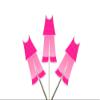 12 Count - Pink Pajama Cupcake Toppers, Pancake Cupcake Toppers, Pancake Birthday, Pancake Decorations, Pancake and Pajamas Party view 1