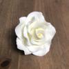 Exquisite Rose Sugar Flower (sold individually) - Gumpaste Cake Topper - Ivory by Sugar Deco (3.5" Ivory) view 1