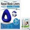 resplabs CPAP Mask Liners Compatible with AirFit N20 Nasal CPAP Mask Reusable Soft Liners for Comfort (One-Size-Fits-All) view 1