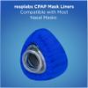 resplabs CPAP Mask Liners Compatible with AirFit N20 Nasal CPAP Mask Reusable Soft Liners for Comfort (One-Size-Fits-All) view 4