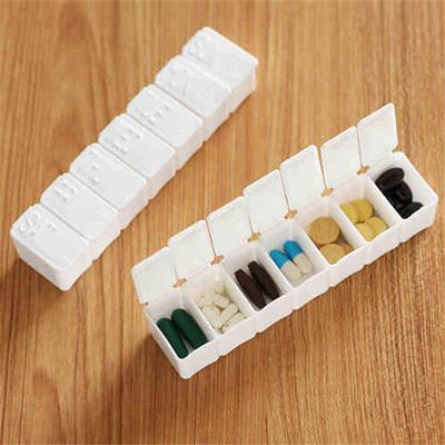 7 Days Pill Box Holder Weekly Medicine Storage Organizer Container Case