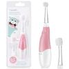 Papablic BabyHandy 2-Stage Sonic Electric Toothbrush for Babies and Toddlers Ages 0-3 Years, Pink view 1