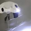 1.0X 1.5X 2.0X 2.5X 3.5X Adjustable 5 Lens Loupe LED Light Headband Magnifier Glass LED Magnifying Glasses with Lamp view 3