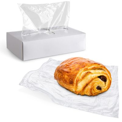 APQ Supply Clear Deli Plastic Sheets, 10 x 10.75 Inch. Pack of 1000 Deli and Bakery Wrap Plastic Sheets. Precut Sandwich Wrapper. Liquid-Proof Polypropylene Food Basket Liners. Sandwich Wrap Sheet