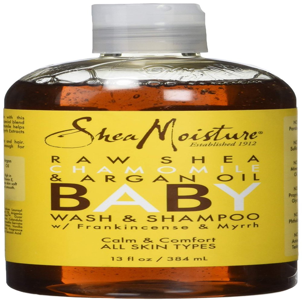 Shea Moisture Raw Shea Chamomile & Argan Oil Baby Body Wash, 13 Ounce