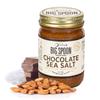 Big Spoon Roasters Dark Chocolate Almond Butter With Sea Salt & Raw Honey - Low Sugar Almond Butter - Crunchy & Bee-Friendly Almonds - Keto, Gourmet, Pure Almond Nut Butter - 13 Ounces view 1
