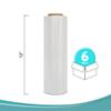 6 Rolls Food Service Film 12" x 2000' With Cutter Box - PVC Food Wrap for Bakery, Deli, Restaurant, Kitchen - Commercial Grade With Dispenser view 2