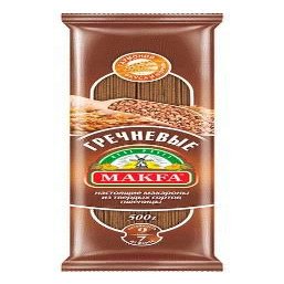Makfa Spaghetti from Buckwheat - Grechka (16 Ounce / 450 Gram) Imported from Russia