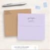 Personalized Monogram Note Cards - Pretty Script Flat Note Cards - Charming - Stationery Set - Gift For Her view 4