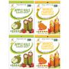 Apple Kale & Mango Chipotle Sandwich Wraps (Four-Pack)  Variety Pack of Plant-Based, Gluten-Free, Low-Carb Wraps  Vegan, Non-GMO, Paleo Tortilla Alternatives for Healthy Eating view 1
