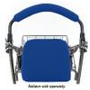 Top Glides Universal Rollator Walker Seat and Backrest Covers (Blue) view 3
