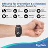 EmeTerm Fashion Anti-Nausea Wristband Relieve Morning Motion Travel Sickness Rechargeable Drug Free Bands without Side Effects - Extra 2pack Conductive Gel (Black - Extra 2pack Conductive Gel) view 2
