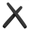 NicelyFit Silicone Anti-slip Eyeglass End Tips Ear Sock Pieces Tube Temple Sleeve for Glass Sunglass TT001 (Black - 2 Pairs) view 2