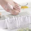 10 Pieces Waterproof Toe Cushions Pads, U-Shaped Gel Callus Pads from Rubbing, Reusable Callus Cushions view 4