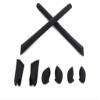 Galaxy Nose Pads & Earsocks Rubber Kits For Oakley Half Jacket Black view 1