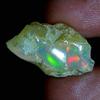 12.40Cts 100% A+ Natural Ethiopian Welo Opal Rough Stone, Raw Crystal,October Birthstone, Jewelry Making Gemstone, Ultra Fire Striking Opal, Opal Rock, Handpicked Stone, Size-14X23X08MM view 2
