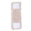 Mop Pads Cloth - Flat Replacement Heads Fiber Material Long Lasting Pad for Wet Or Dry Floor (Cream-coloured) view 4
