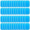 LEKEONE 50 Pcs/25 Packs Pads Abs Trainer Replacement Gel Sheet for Abdominal Muscle Trainer, Accessory for Ab Workout Toning Belt. view 1