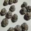 11 Pearl Blue Spiral Rose's Crystal Orgone Generator Energy Accumulator 7.83/432/528Hz/Advance Harmonics Many Beautiful Ingredients!! p. bl s Rose (11) view 1