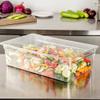 Restaurantware RW Base 18 Inch x 2000 Feet Cling Wrap 1 Roll Microwavable Cling Film - With Removable Slide-Cutter Clear Plastic Food Wrapping Film Securely Seal And Keep Food Fresh view 4