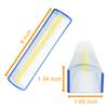 MAGDEPO 3X Dome Top Bar Magnifier 6" Optical Tool With 2X Clip for Reading Small Prints, Books and Maps view 3