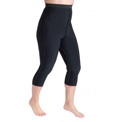 Sigvaris Lymphedema Compreshort Capri 10 15 mmHg Max Black XXXXL Max 1307 CPM