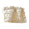 100Pcs/Pack Snowflake Jewelry Packing Drawable Christmas Organza Bag Wedding Gift Bags Pouches Package (2.76x3.54"7x9cm) view 3