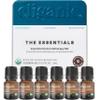 Cliganic Organic Aromatherapy Essential Oils Set (Top 6 - The Essentials), 100% Pure Natural - Peppermint, Lavender, Eucalyptus, Tea Tree, Lemongrass & Orange (Packaging May Vary) view 1
