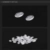 (25 Pair) PVC Nose pad Push in Eyewear Part Accessories for Eyeglasses by dhoptical view 3