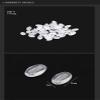(25 Pair) PVC Nose pad Push in Eyewear Part Accessories for Eyeglasses by dhoptical view 4