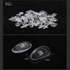 25pair) Silicone Nose pad Eyewear Part Push in or Screw in Left and Right Soft Material by Dhoptical (Screw in, 15MM) view 3