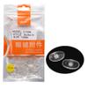 (25 Pair) Eyewear Nose pad Eyeglasses Part Accessories Push in and Screw in Soft Material CY005 by dhoptical (Screw in, 13MM) view 1