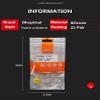 25pair) Silicone Nose pad Eyewear Part Push in or Screw in Left and Right Soft Material by Dhoptical (Screw in, 13MM) view 2