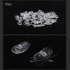 25pair) Silicone Nose pad Eyewear Part Push in or Screw in Left and Right Soft Material by Dhoptical (Screw in, 13MM) view 3